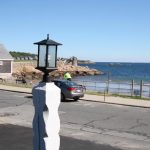 View From Property Entrance to Beach